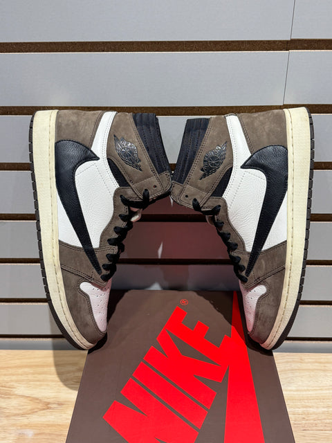 Jordan 1 Retro High OG SP Travis Scott Mocha Sz 11