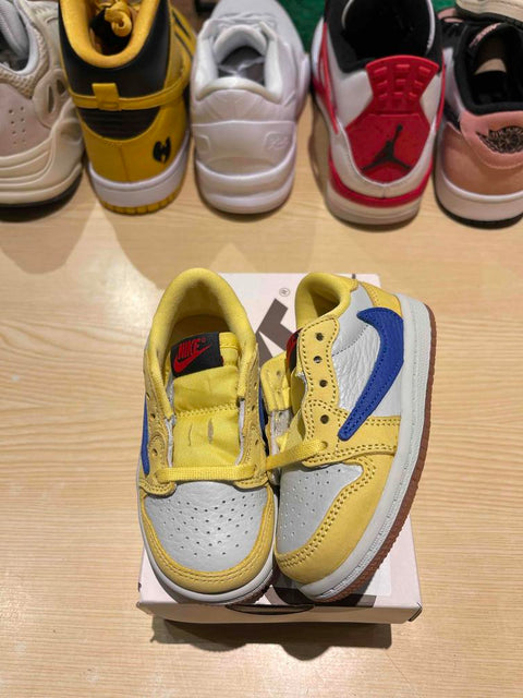 Jordan 1 Retro Low OG SP Travis Scott Canary (TD) 6C