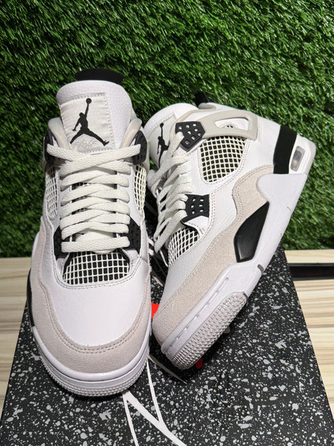 Jordan 4 Retro Military Black Sz 8M