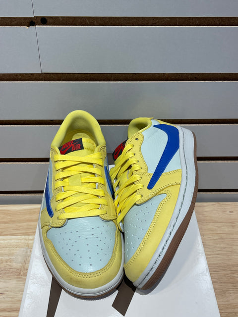 Jordan 1 Retro Low OG SP Travis Scott Canary (Women's) Sz 6.5M