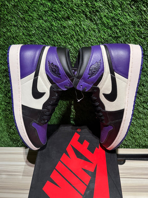 Jordan 1 Retro High Court Purple Sz 12M
