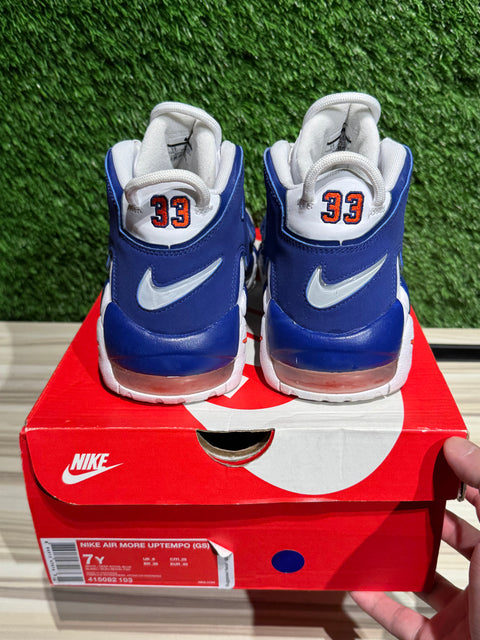 Nike Air More Uptempo Knicks (GS) Sz 7Y