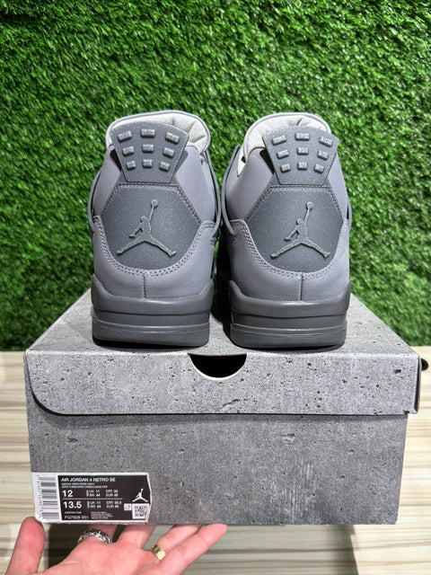 Jordan 4 Retro SE Paris Olympics Wet Cement Sz 12