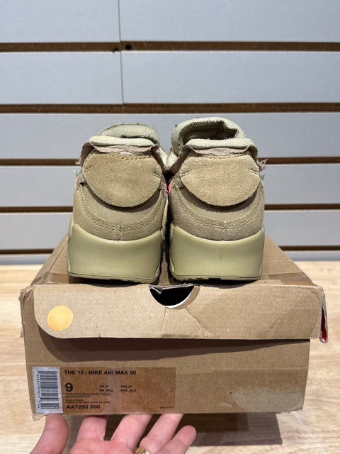 Nike Air Max 90 Off-White Desert Ore Sz 9