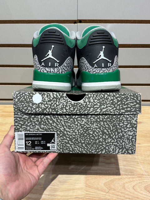 Jordan 3 Retro Pine Green Sz 12