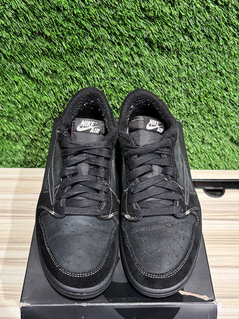 Jordan 1 Retro Low OG SP Travis Scott Black Phantom Sz 9.5