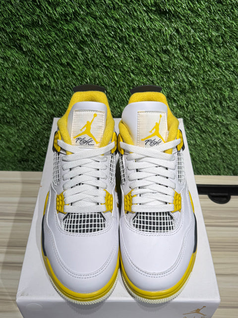 Jordan 4 Retro Vivid Sulfur (Women's) Sz 5.5M/7W