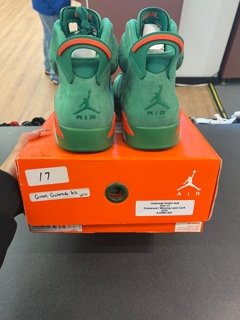 Jordan 6 Retro Gatorade Green