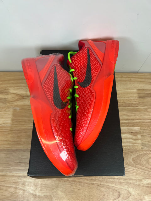 DS Reverse Grinch Kobe Nike Protro 6 Sz 13