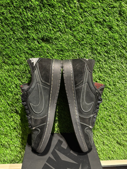 Jordan 1 Retro Low OG SP Travis Scott Black Phantom Sz 9.5