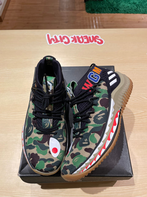 adidas Dame 4 A Bathing Ape Camo