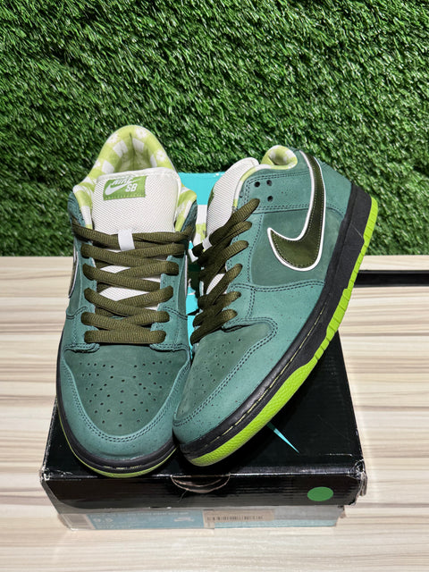 Nike SB Dunk Low Concepts Green Lobster Sz 9.5M.