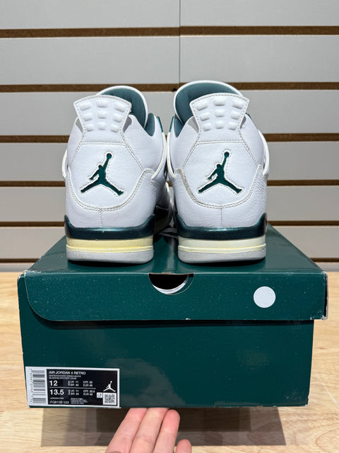 Jordan 4 Retro Oxidized Green Sz 12
