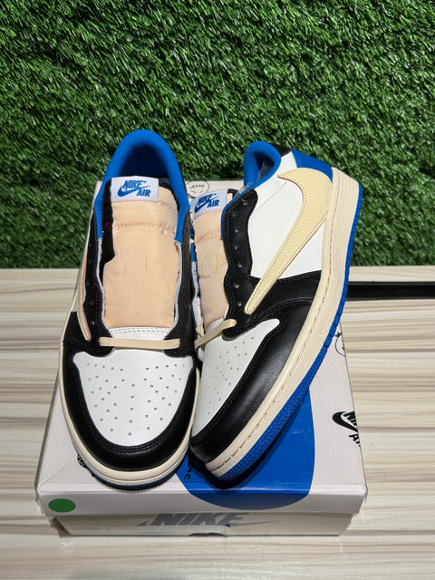 Jordan 1 Retro Low OG SP Fragment x Travis Scott Sz 9M