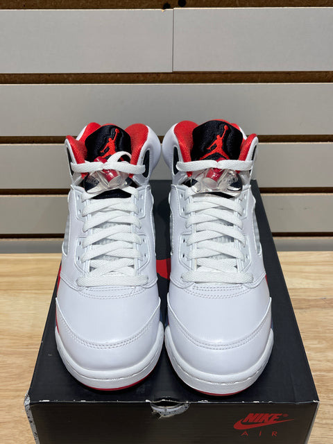Jordan 5 Retro Fire Red Black Tongue (2025) (GS) Sz 5.5Y