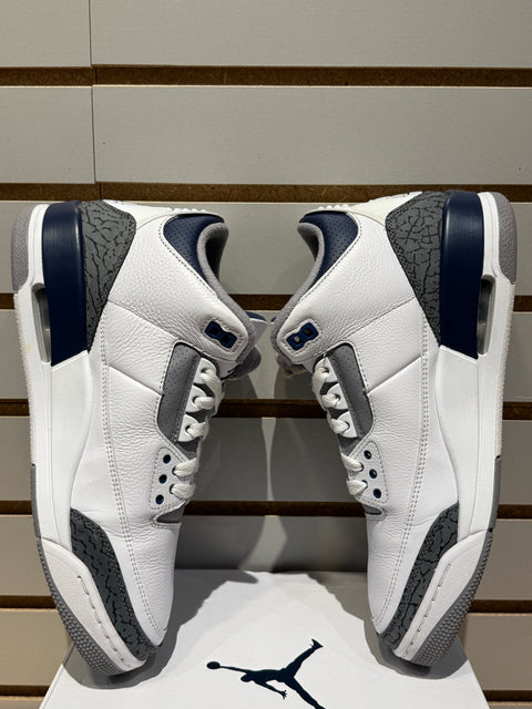 Jordan 3 Retro Midnight Navy Sz 9