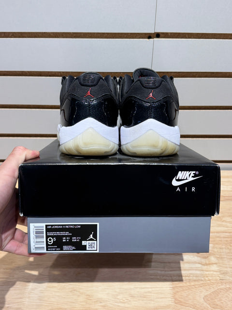Jordan 11 Retro Low 72-10 Sz 9.5M