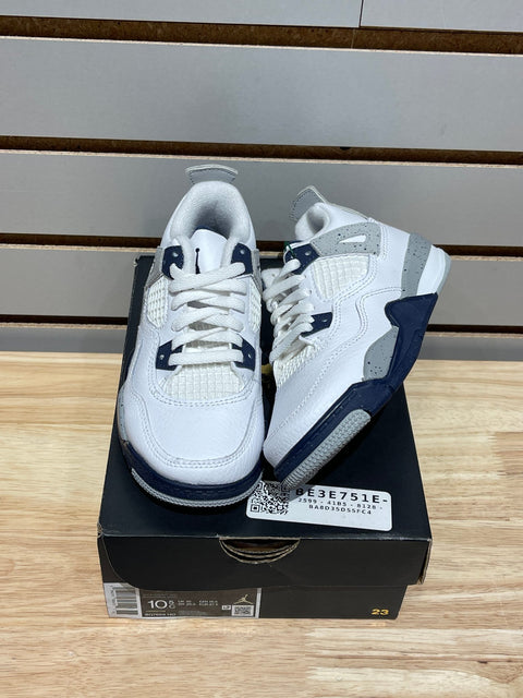 Jordan 4 Retro Midnight Navy (PS) Sz 10.5C