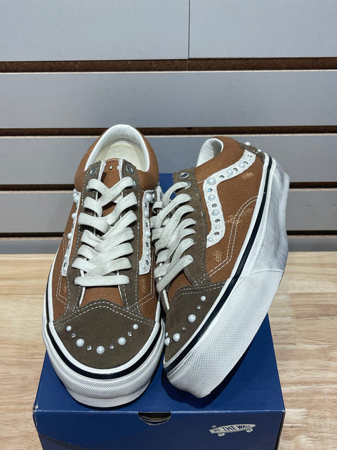 Vans LX Old Skool 36 Pearlized Pack Vintage Cocoa Brown Sz 8.5