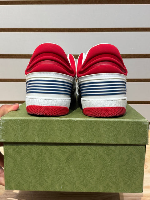 Gucci Basket White Demetra Sz 11 (Gucci 10)
