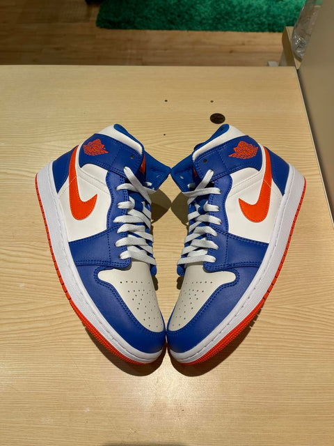 Jordan 1 Mid Knicks Sz 9