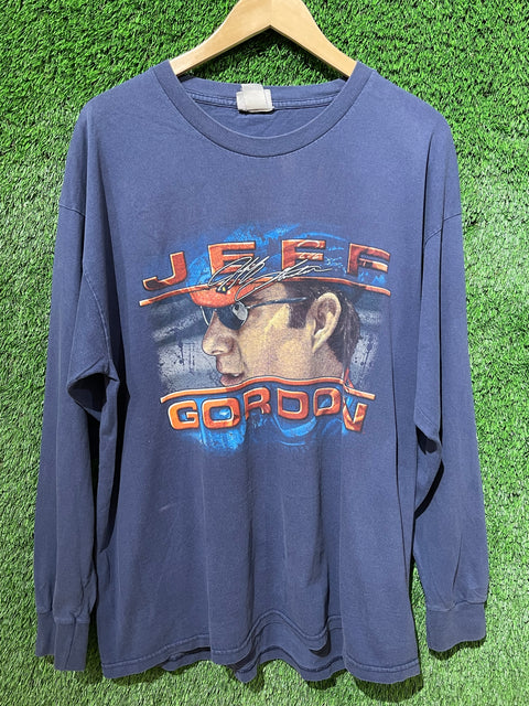 Unique Nascar Jeff Gordon Signature L/S