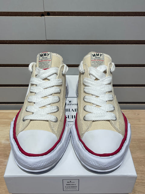 Maison Mihara Yasuhiro Peterson Low Canvas Natural Sz 11 (44)