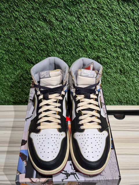 Jordan 1 Retro High Union Los Angeles Black Toe Sz 10M