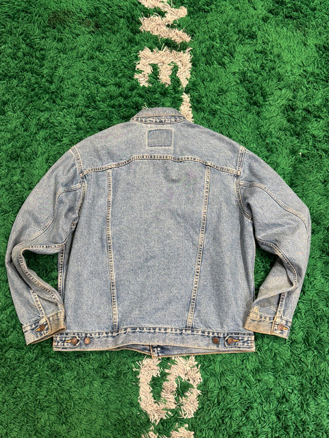 Vintage Levi's Denim Trucker Jacket 70507 Sz L