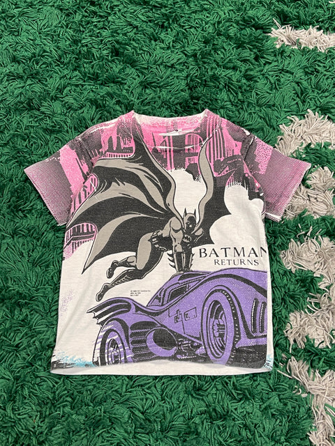 Vintage Kids 1992 Batman Returns All Over Print AOP SSI DC Comics