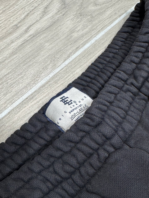 Eric Emanuel EE Basic/Core Sweatpant (FW24) Black/Red Sz XXL