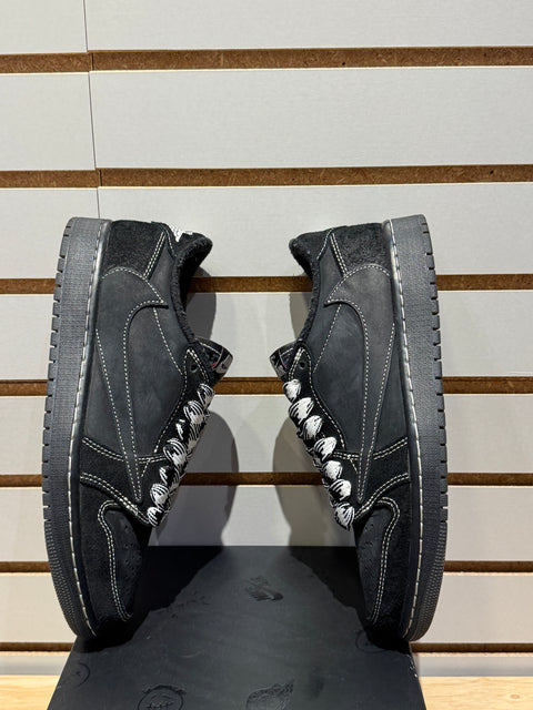 Jordan 1 Retro Low OG SP Travis Scott Black Phantom Sz 7