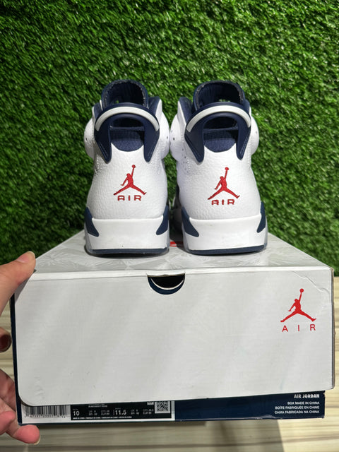 Jordan 6 Retro Olympic (2024) Sz 10M
