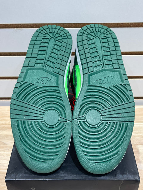 Jordan 1 Retro Mid Gorge Green Sz 9M