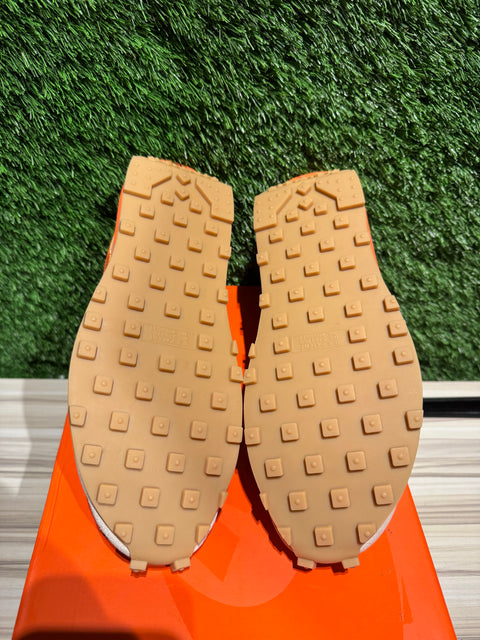 Nike LD Waffle sacai CLOT Kiss of Death Net Orange Blaze Sz 8M