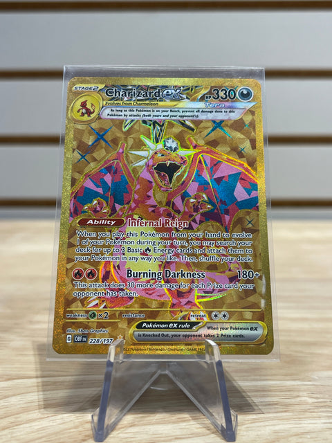 Charizard ex - 228/197 - Pokemon SV03: Obsidian Flames (OBF)