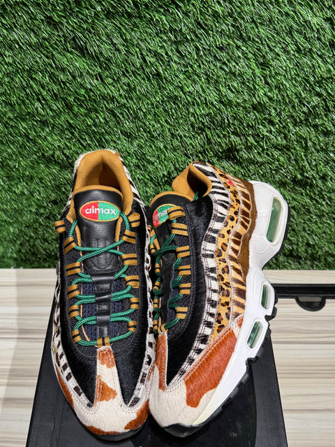 Nike Air Max 95 atmos Animal Pack 2.0 (All Black Box) (2018) Sz 9