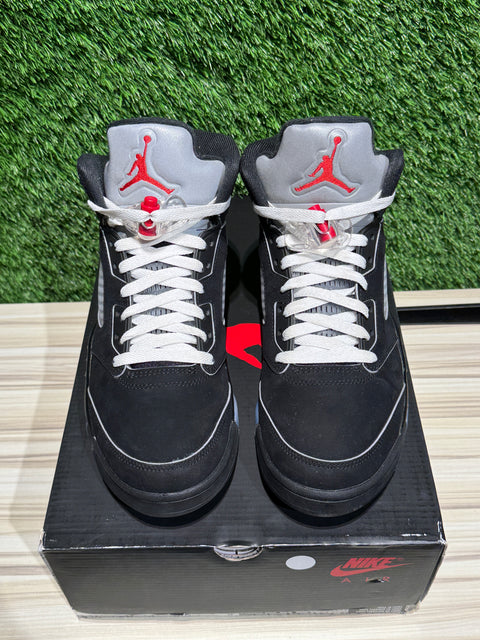 Jordan 5 Retro OG Black Metallic Reimagined Sz 8.5
