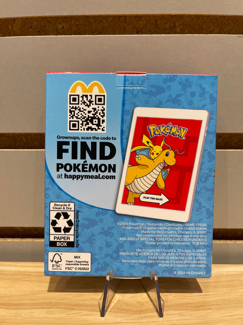2024 Pokémon Eevee McDonald's Sticker Activity Sheet #7