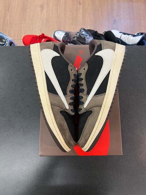 Jordan 1 Retro Low OG SP Travis Scott Mocha Sz 10