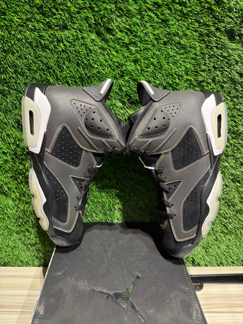 Jordan 6 Retro Lakers Sz 9.5