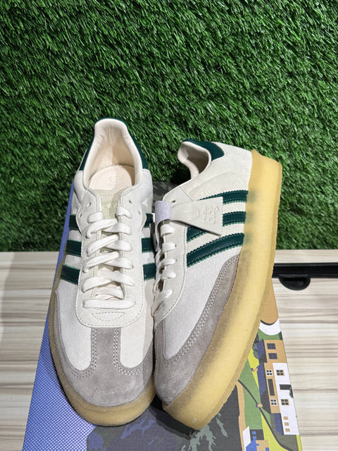 adidas Clarks 8th Street Samba by Ronnie Fieg Chalk White Green Sz 10