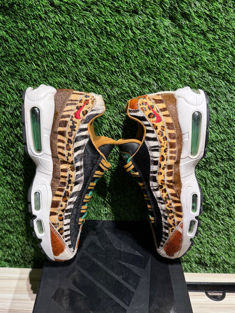 Nike Air Max 95 atmos Animal Pack 2.0 (All Black Box) (2018) Sz 9
