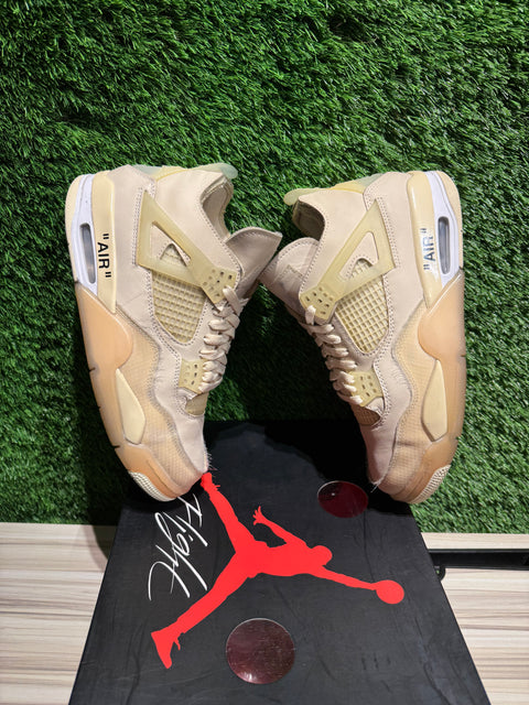 Jordan 4 Retro Off-White Sail (Women's) Sz 9.5W/8M