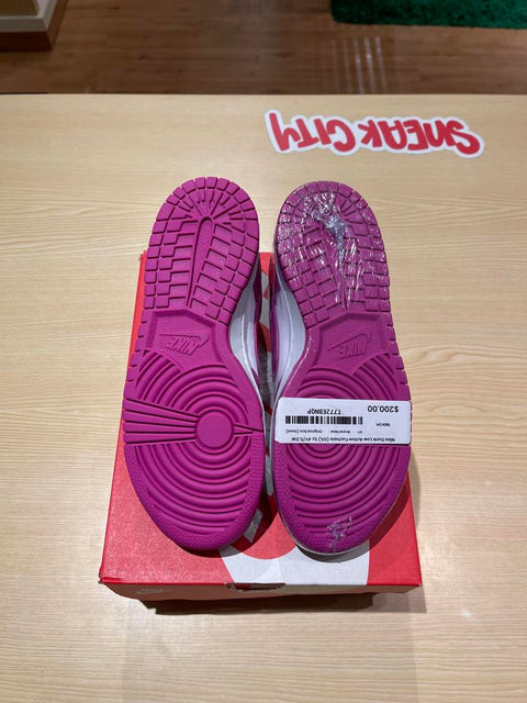 Nike Dunk Low Active Fuchsia (GS) Sz 4Y/5.5W