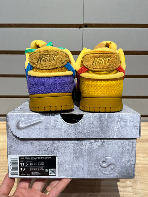 Nike Dunk Low Cactus Plant Flea Market Swamp Sponge Psychic Purple Sz 11.5