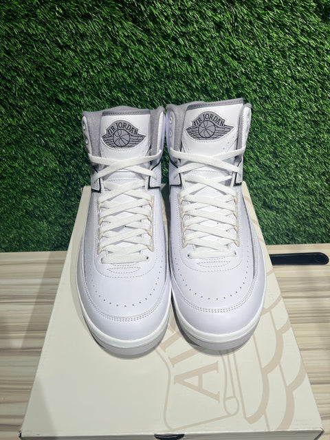 Jordan 2 Retro Cement Grey Sz 12