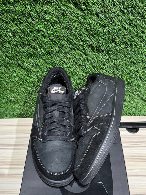 Jordan 1 Retro Low OG SP Travis Scott Black Phantom Sz 9.5