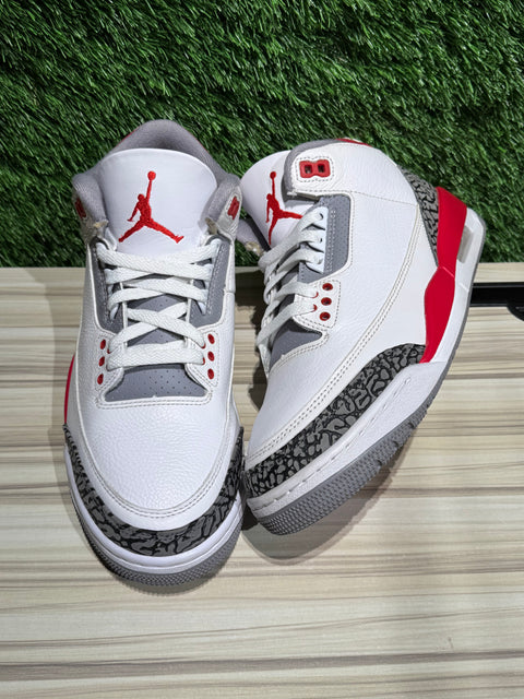 Jordan 3 Retro Fire Red (2022) Sz 8M