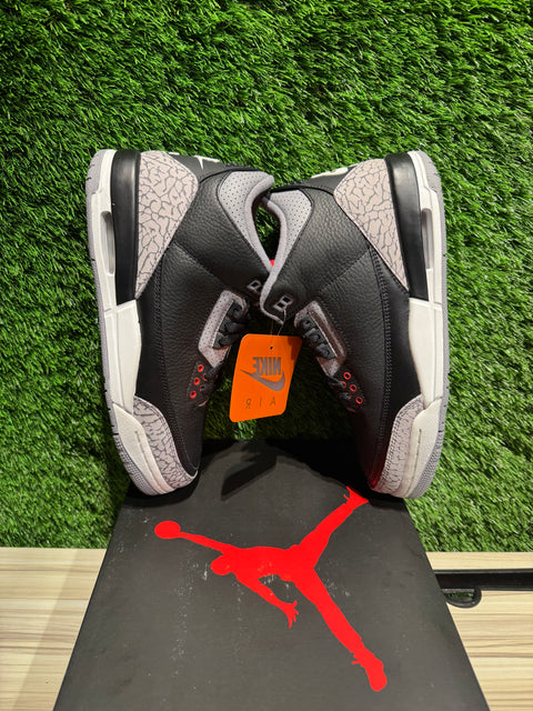 Jordan 3 Retro Black Cement (2024) (GS) Sz 7Y/8.5W